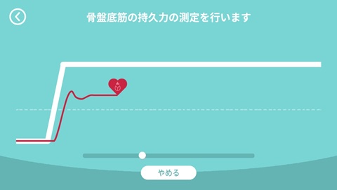 収縮力と持久力を測定